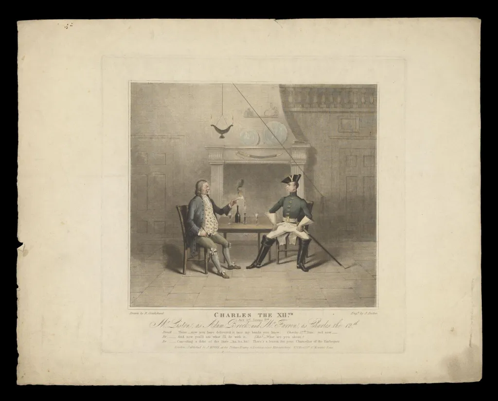 H Beard Print Collection, by Isaac Robert Cruikshank, 1800