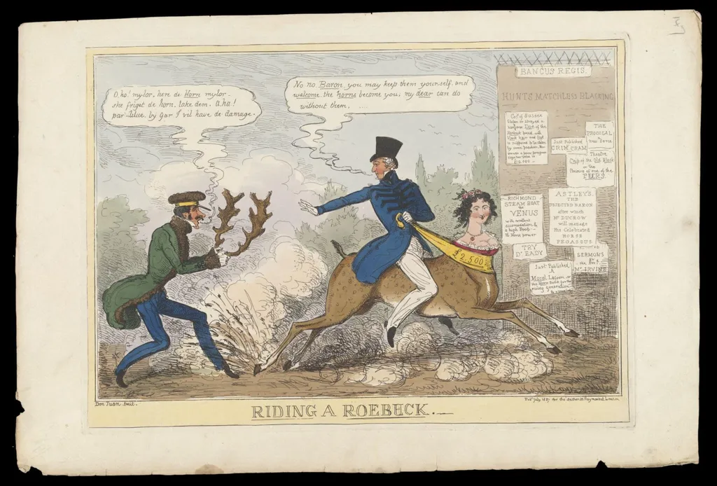 H Beard Print Collection, by Isaac Robert Cruikshank