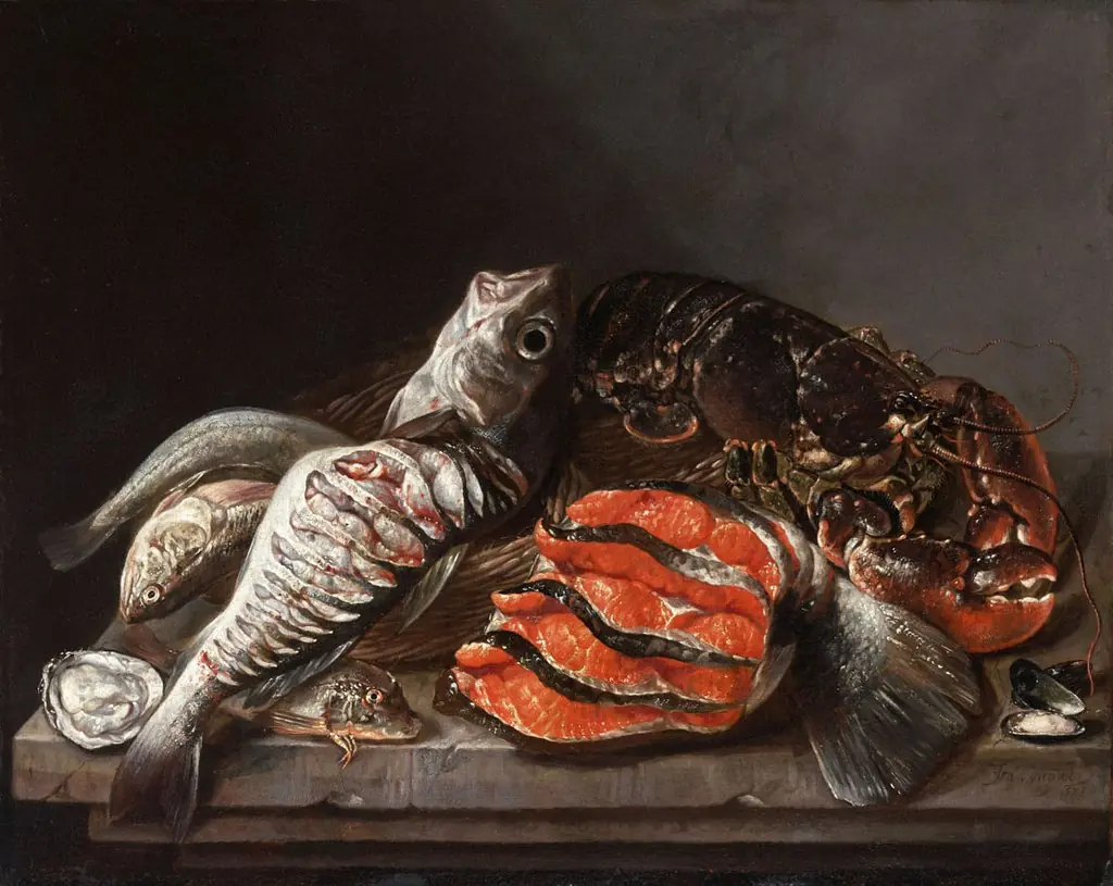 Fish (Still Life), by Isaac van Duynen