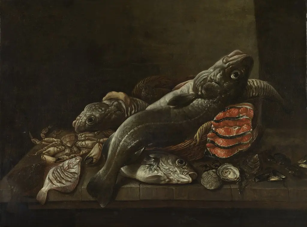 Still Life with Fish, by Isaac van Duynen