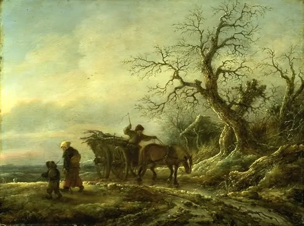 A Winter Scene, by Isaac van Ostade