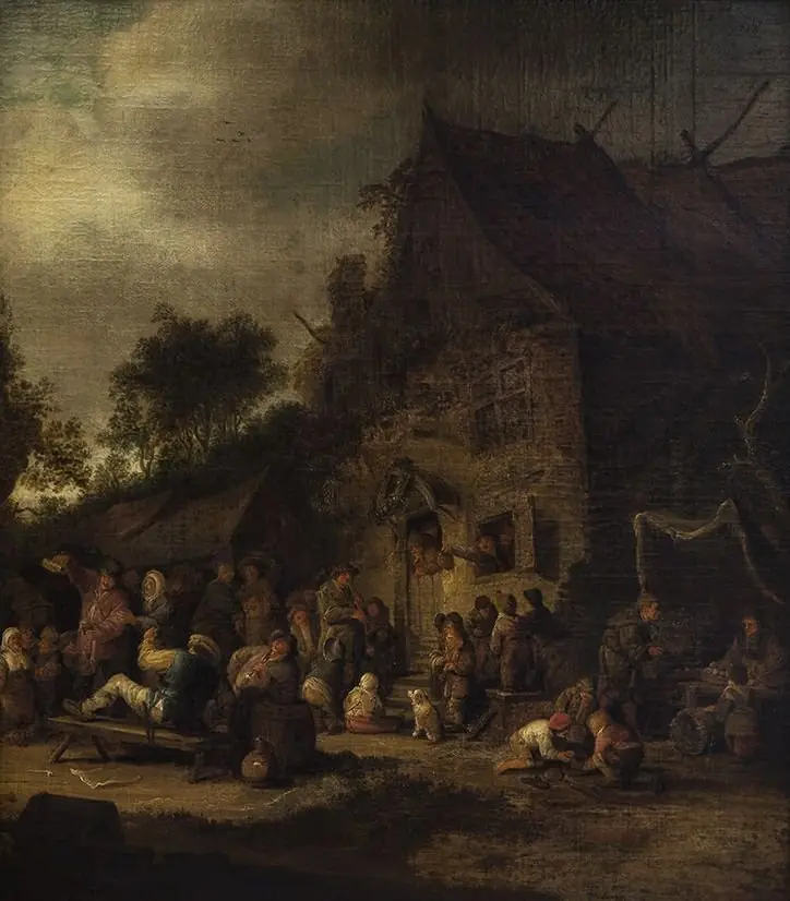 Rustic Merry-Making, by Isaac van Ostade