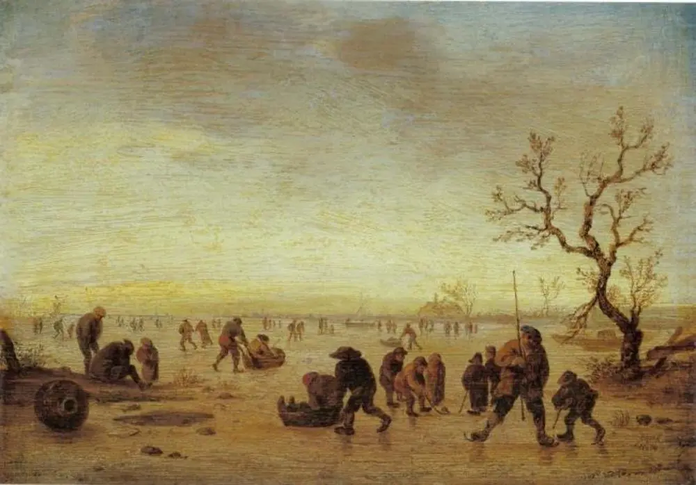 Skaters on the Ice, ca. 1642 – 1645