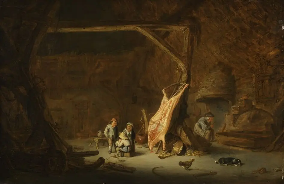 The Slaughtered Pig, by Isaac van Ostade