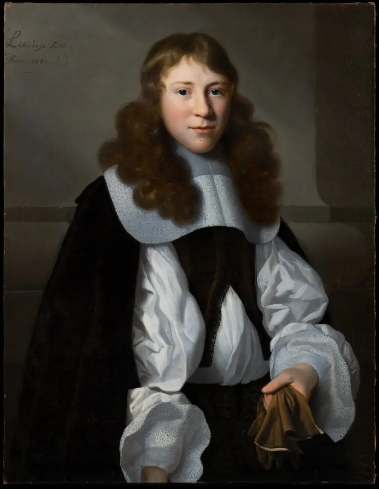 Portrait of a Young Man with Gloves, by Isaack Luttichuys
