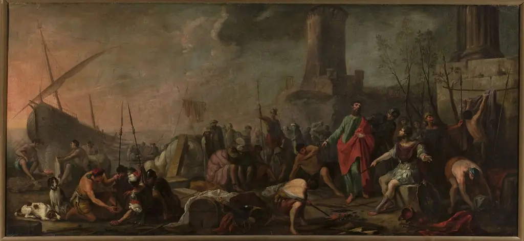 St. Paul on Malta, by Isaak Fisches the Elder