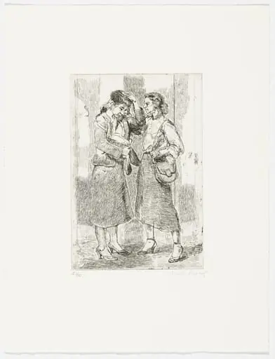 Untitled, by Isabel Bishop