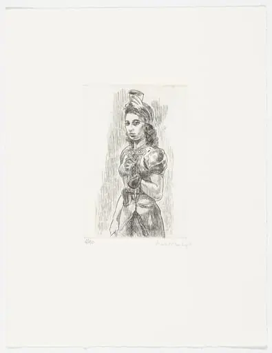 Untitled, by Isabel Bishop
