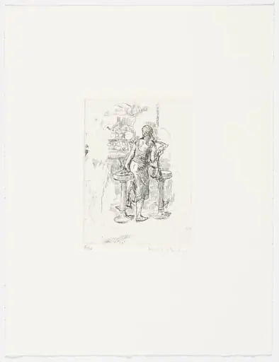 Untitled, by Isabel Bishop