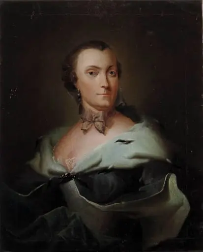 Laihian kirkkoherra Samuel Wacklinin rouva Elisabeth Björman, by Isak Wacklin