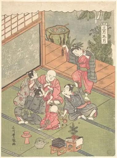 Shō gatsu|The First Month, by Ishikawa Toyomasa