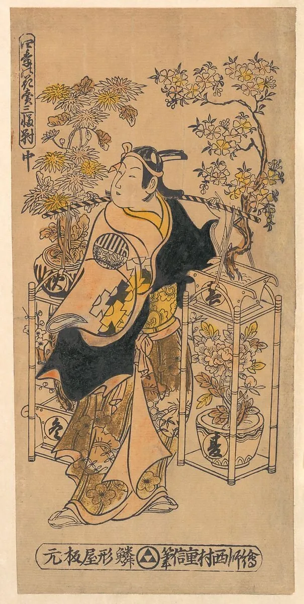 Untitled, by Ishikawa Toyonobu, ink, 1738