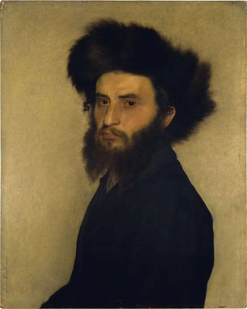 Portrait of a Young Jewish Man, by Isidor Kaufmann