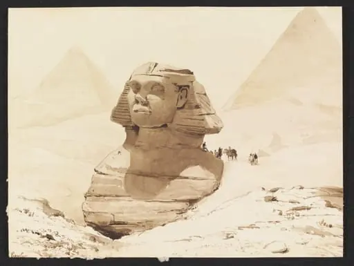 Le Sphinx, by Isidore Justin Severin Taylor