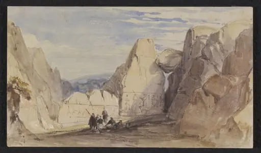 The Hittite rock sanctuary of Yazilikaya, by Isidore Justin Severin Taylor