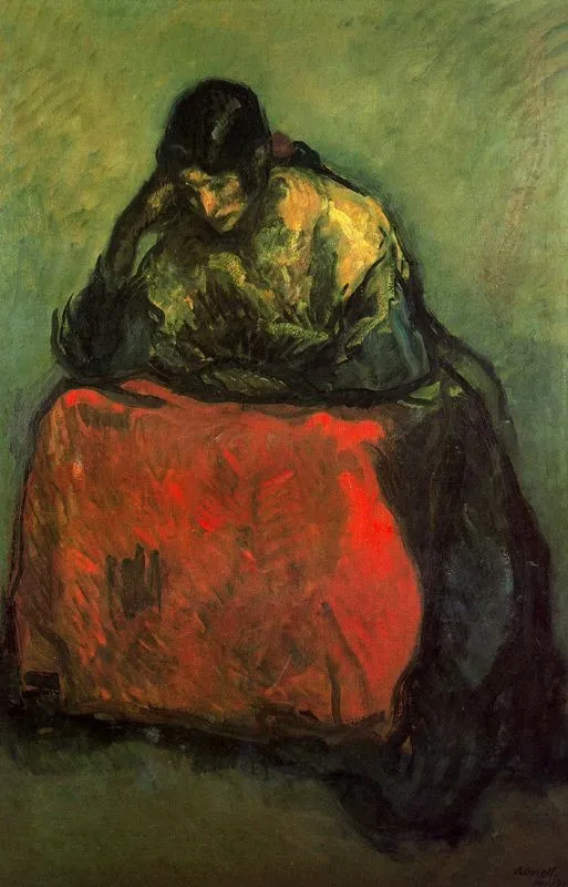 Consuelo, by Isidre Nonell, oil, 1905