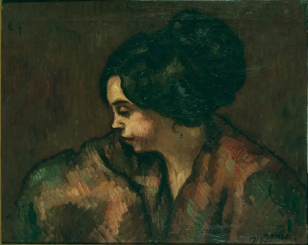 Lassitude, by Isidre Nonell, oil, 1910