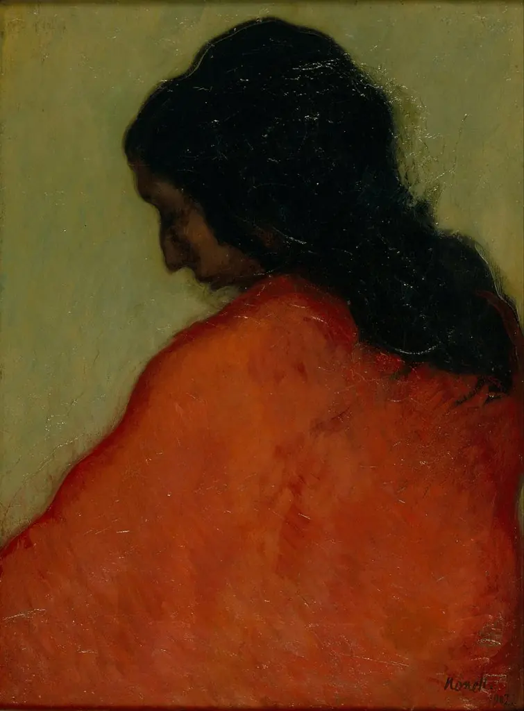 Profile of a Gypsy Woman, by Isidre Nonell