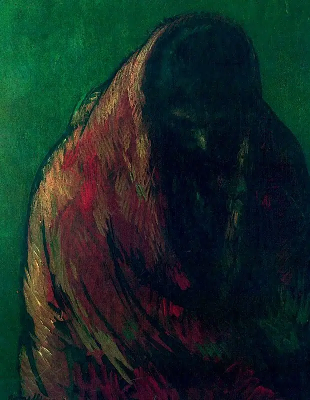 Young Gypsy Woman, by Isidre Nonell