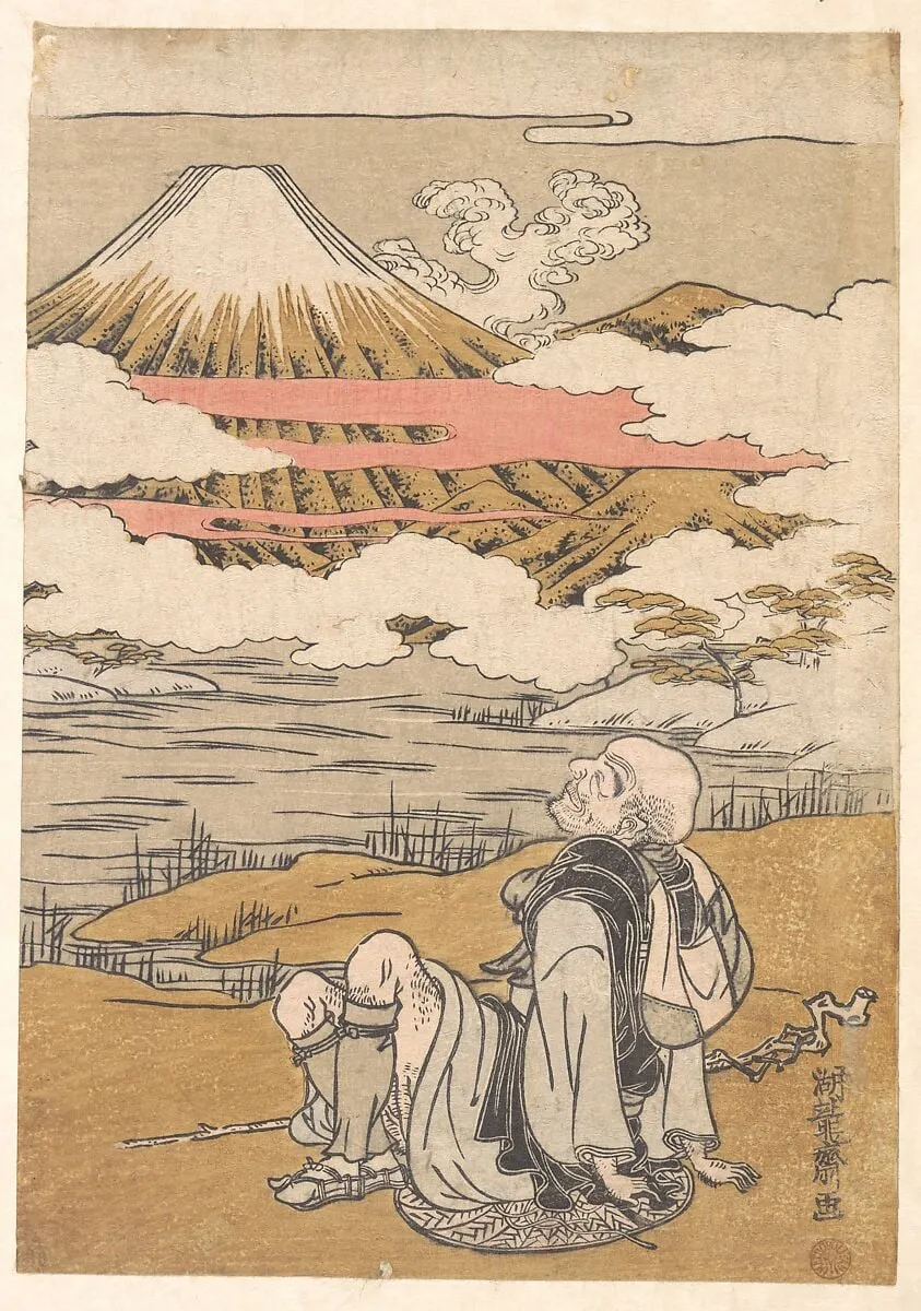 Untitled, by Isoda Koryūsai, ink, 1762