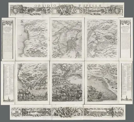 The Siege of La Rochelle, by Israel Henriet