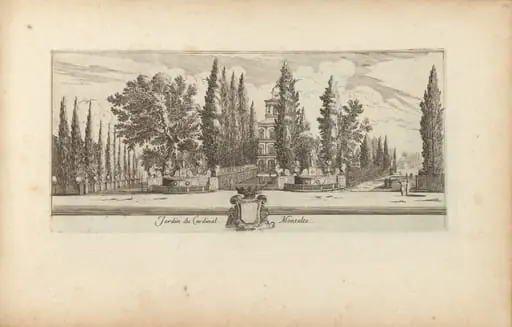 Jardin du Cardinal Montalte, by Israël Silvestre