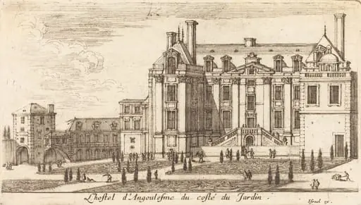 L'hostel d'Angoulesme, by Israël Silvestre
