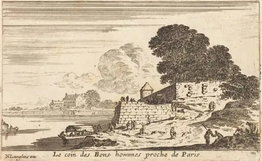Le coin des Bons hommes proche de Paris, by Israël Silvestre