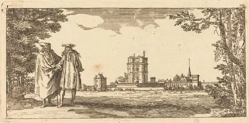 Plan general du Chasteau et petit Parc de Vincennes, by Israël Silvestre