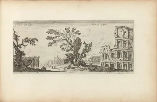 Veduta dei Coliseo, by Israël Silvestre