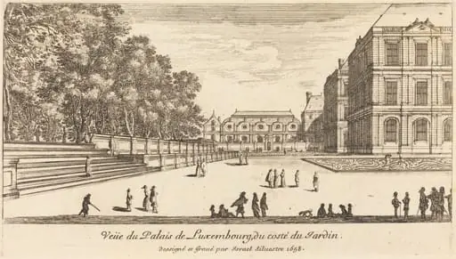 Veue du Luxembourg, by Israël Silvestre