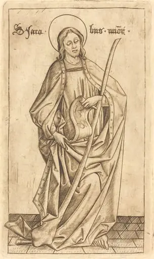 Saint James the Less, by Israhel van Meckenem