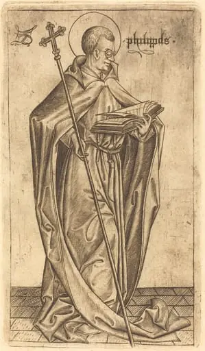 Saint Philip, by Israhel van Meckenem