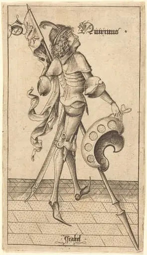 Saint Quirinus of Neuss, by Israhel van Meckenem