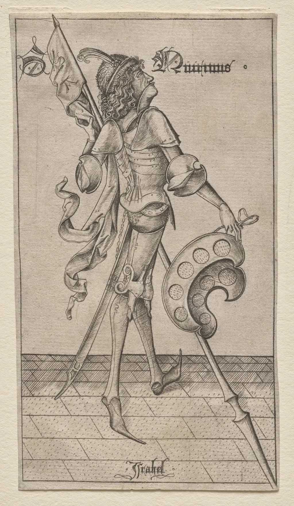 St. Quirinus, by Israhel van Meckenem, 1475