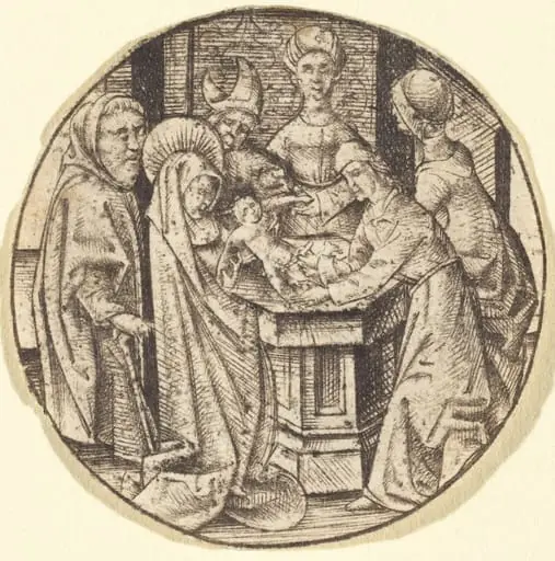 The Circumcision, by Israhel van Meckenem