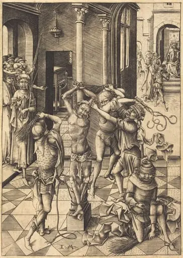 The Flagellation, by Israhel van Meckenem