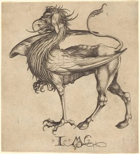 The Griffin, by Israhel van Meckenem