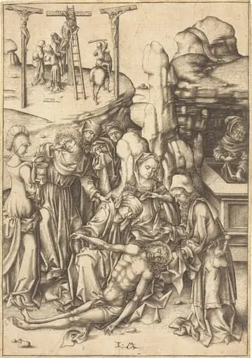 The Lamentation, by Israhel van Meckenem