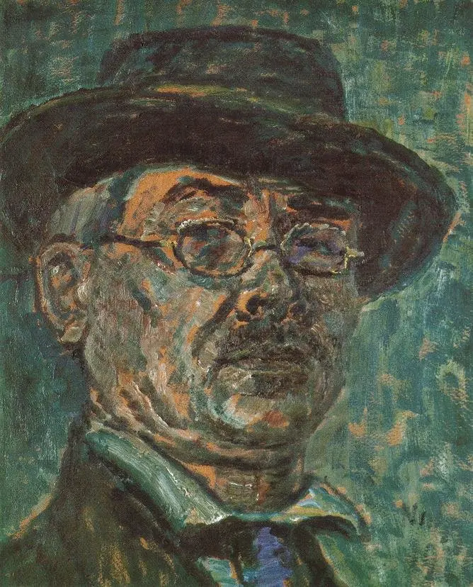 Self-portrait, by István Nagy