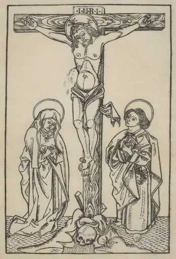 Christ on the Cross, by Italian 15th Century