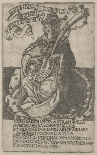 Delphian Sibyl, by Italian 15th Century