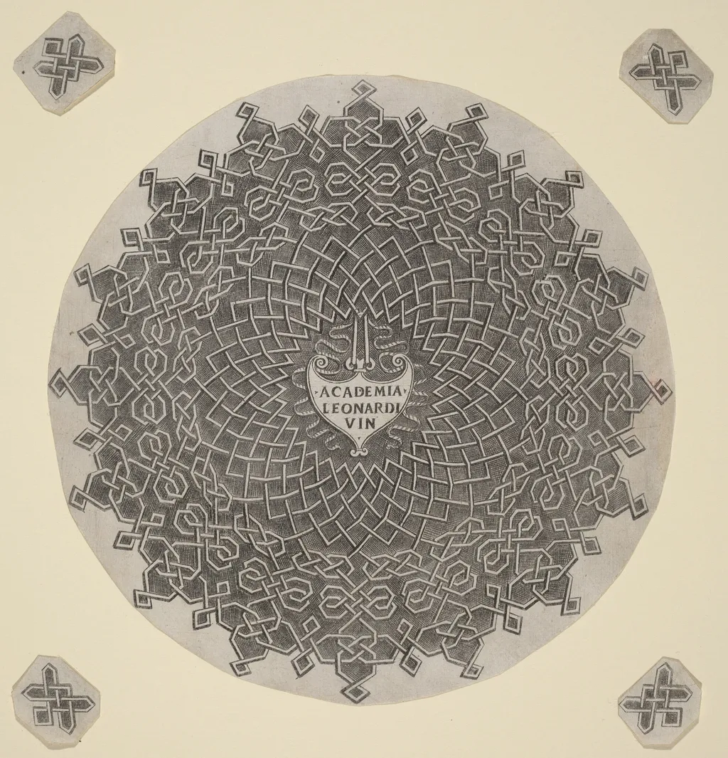 First Knot, by Italian 15th Century, ink, 1495