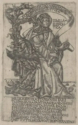 Hellespontine Sibyl, by Italian 15th Century