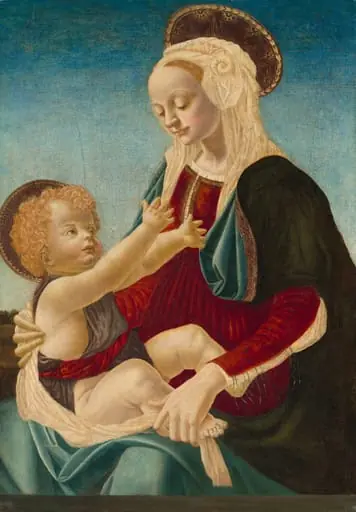 Madonna and Child, by Italian 15th Century