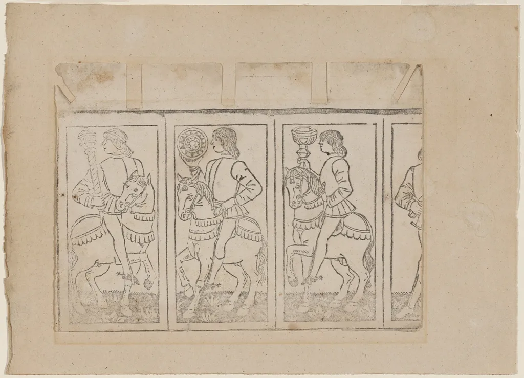 Playing Cards, by Italian 15th Century, ink, 1470