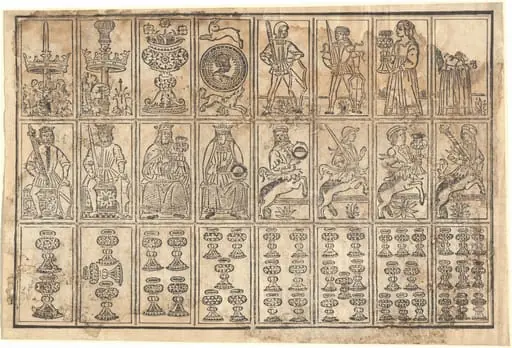 Playing Cards, by Italian 15th Century