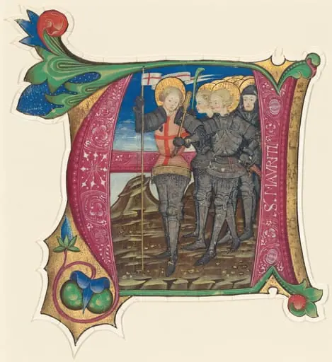 Saint Maurice and the Theban Legion, by Italian 15th Century
