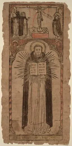 Saint Thomas Aquinas, by Italian 15th Century