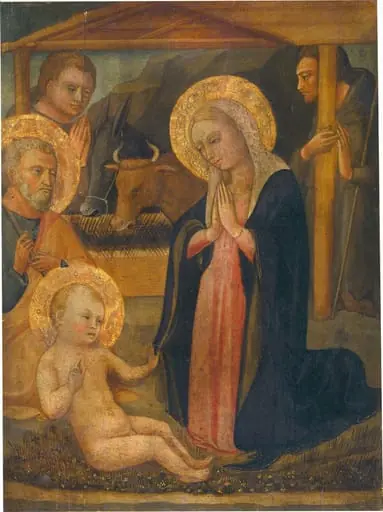 The Adoration of the Christ Child, by Italian 15th Century